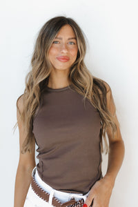 maybelle racerback tank
