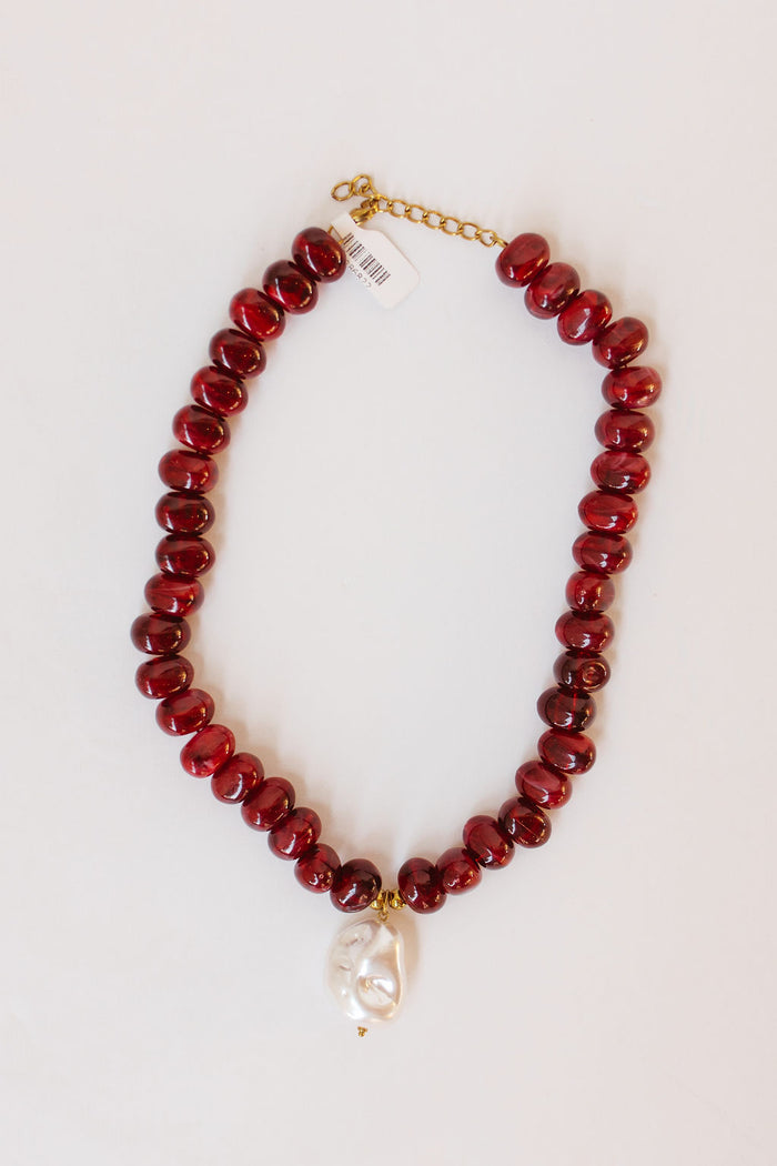 cora pebble necklace