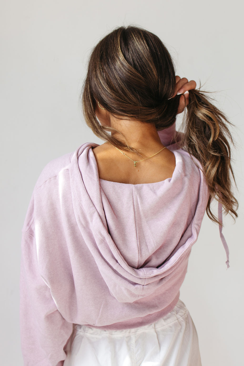 deal drop eva crop zip up