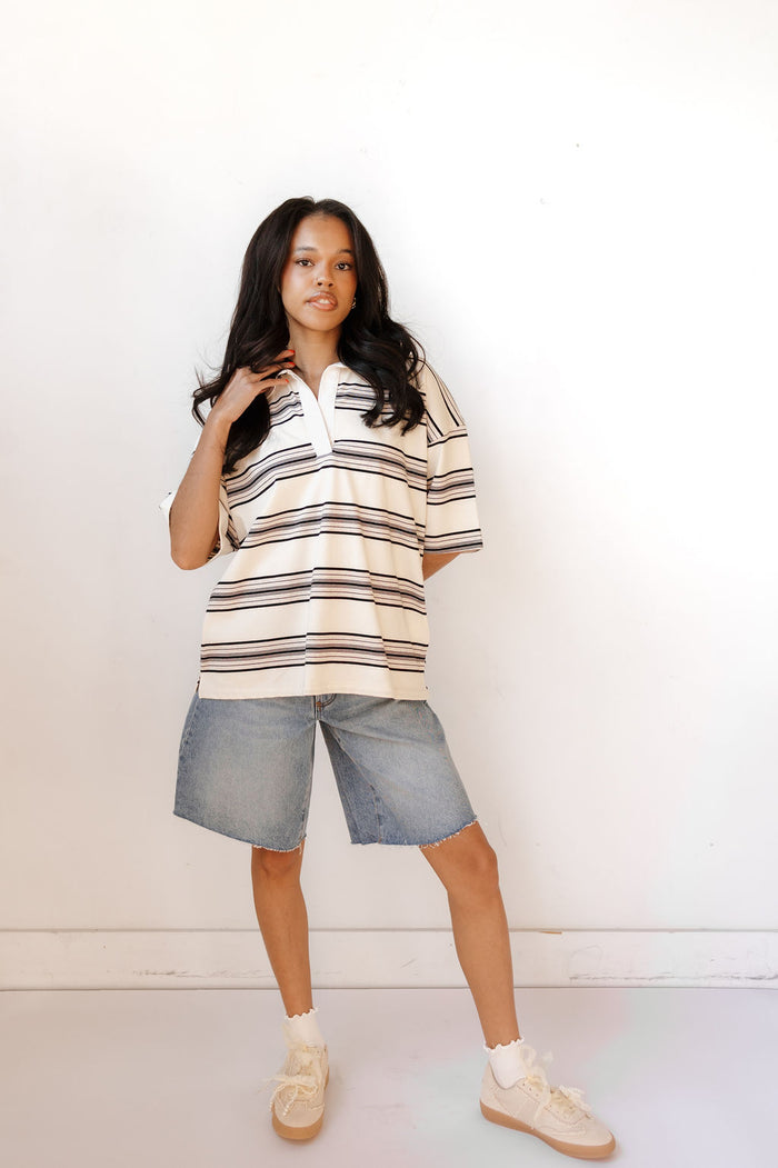 ronda stripe top