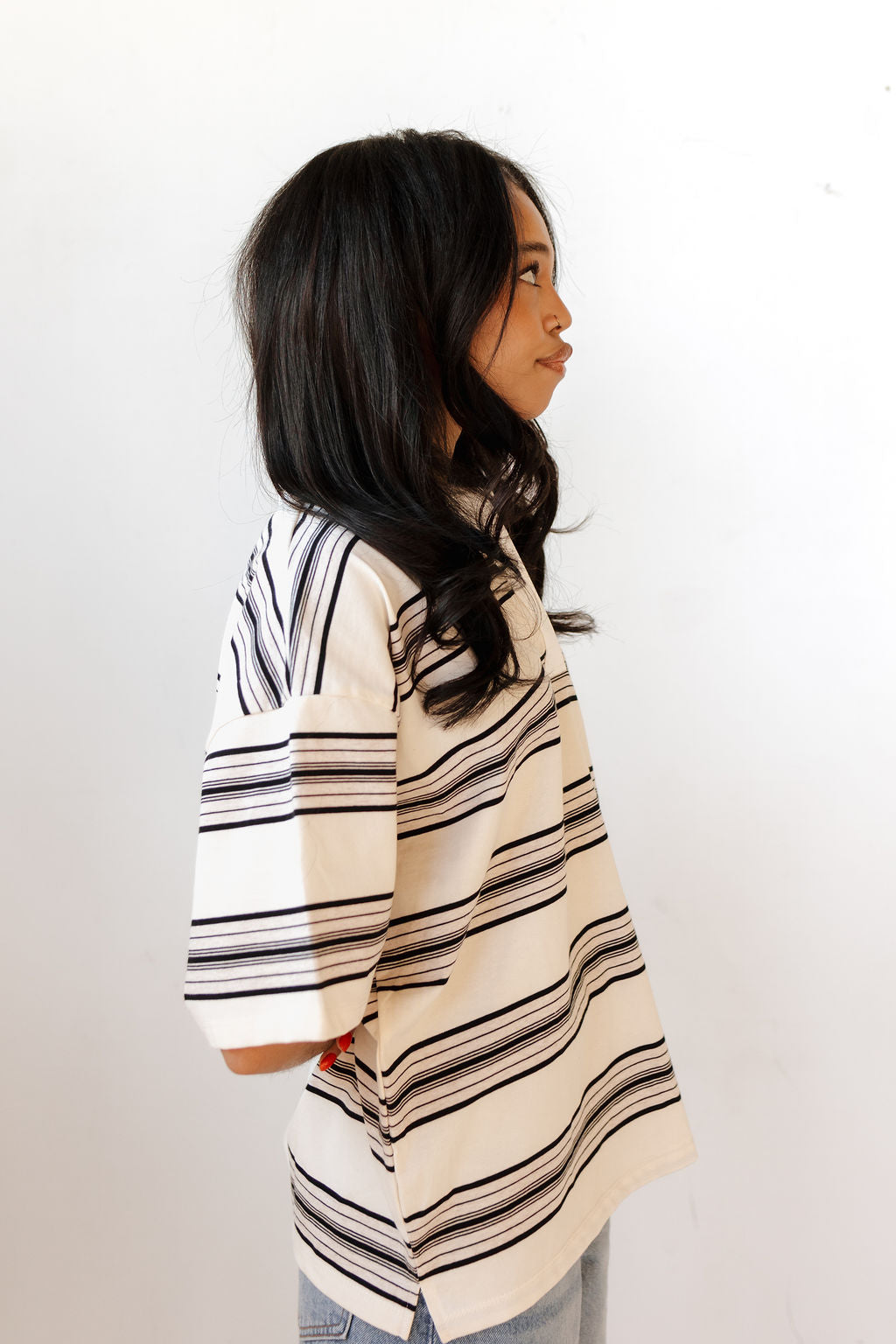 ronda stripe top