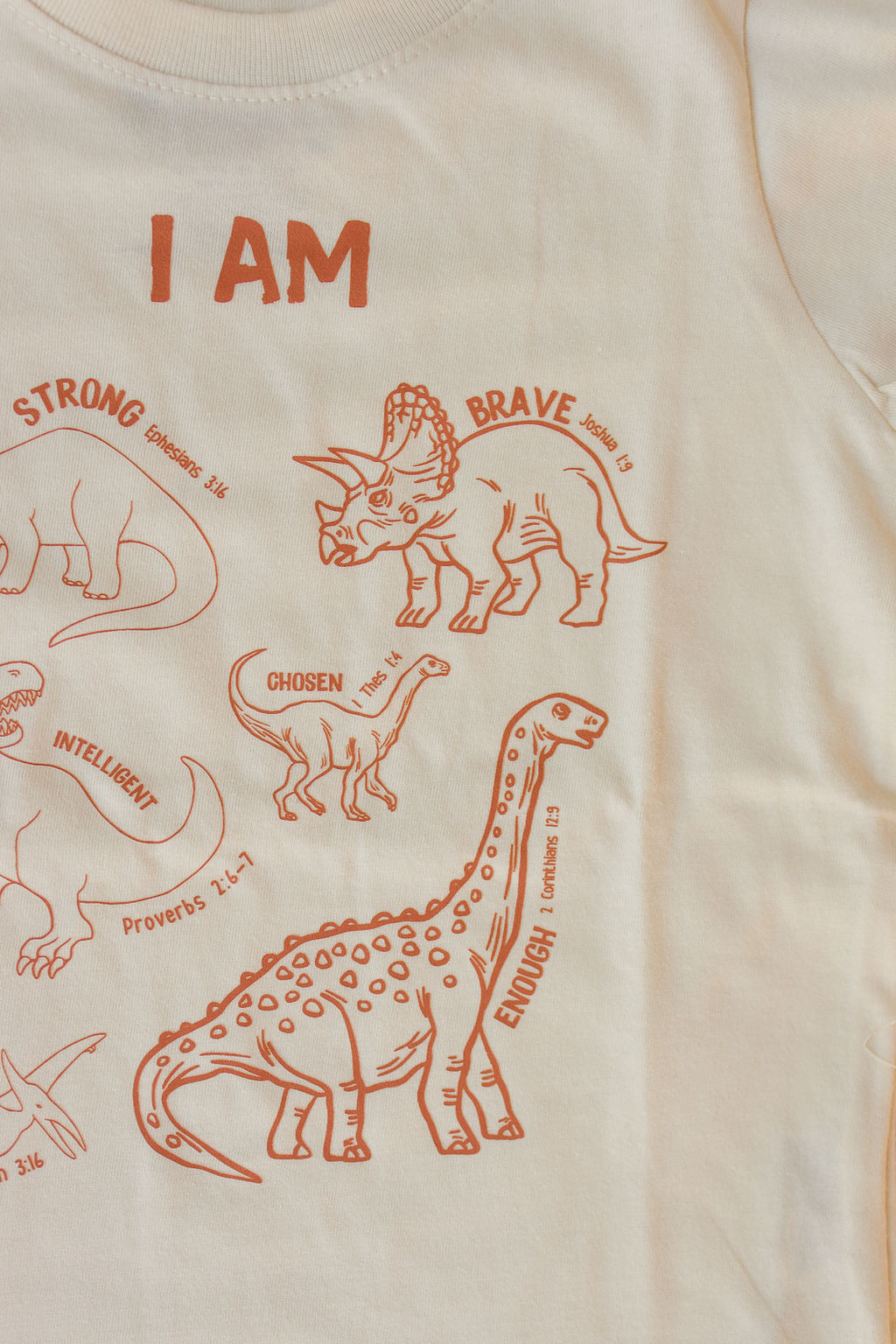 mode, dino affirmations tee