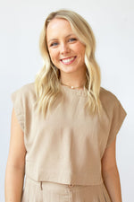 mode, zola crop top