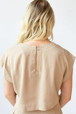 mode, zola crop top