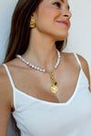 mode, san tropez charm necklace