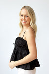 mode, evelyn ribbon top