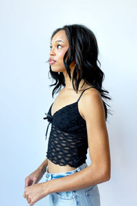 mode, ethereal lace tank
