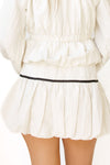 polly bow tie bubble skirt