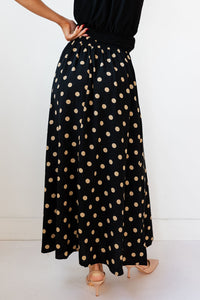 ellery polka dot maxi skirt