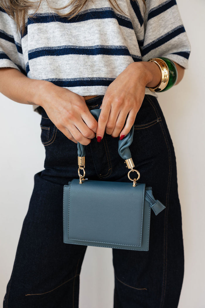 layne ruched handle satchel