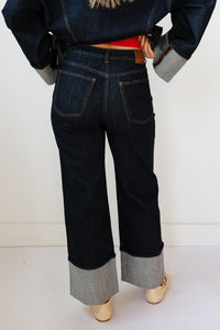 verona cuffed cropped jeans