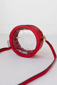 lilibet round clear crossbody