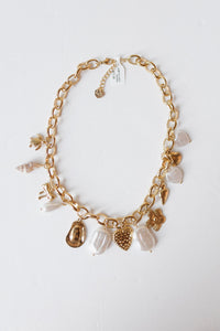 coastline charm necklace