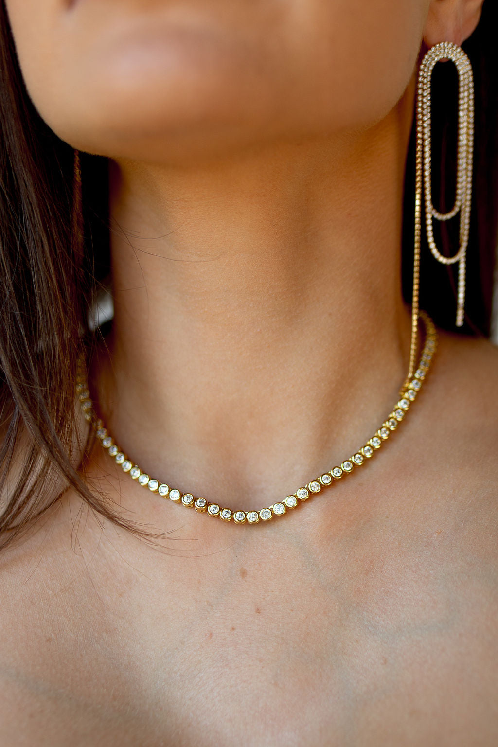 mode, mali tennis necklace