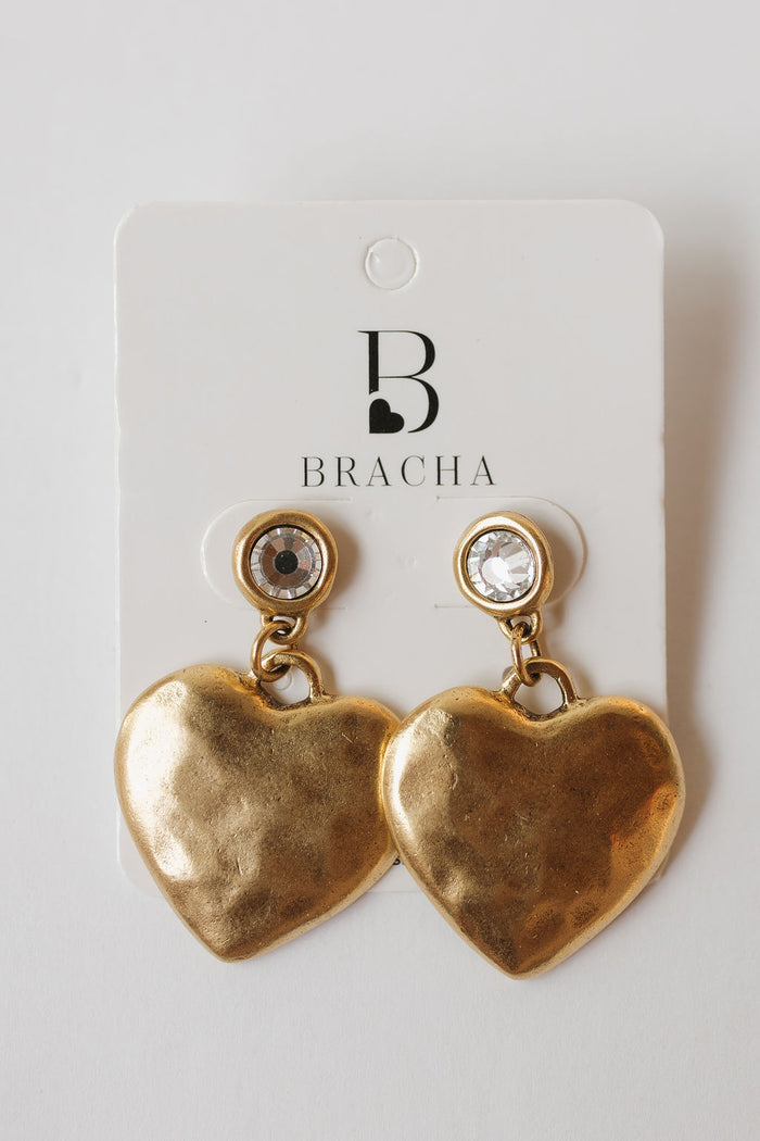 big heart earrings