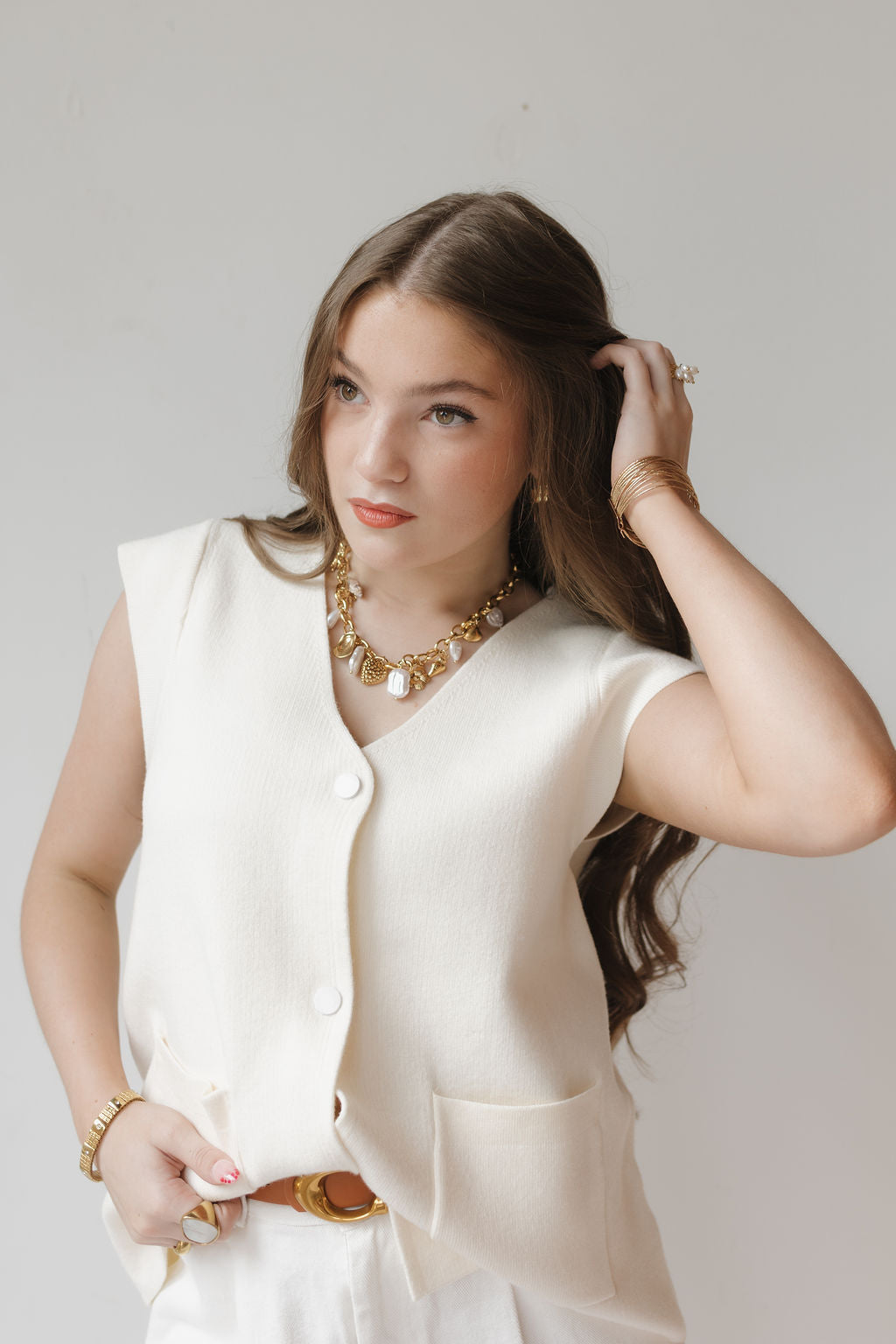 paula sweater vest