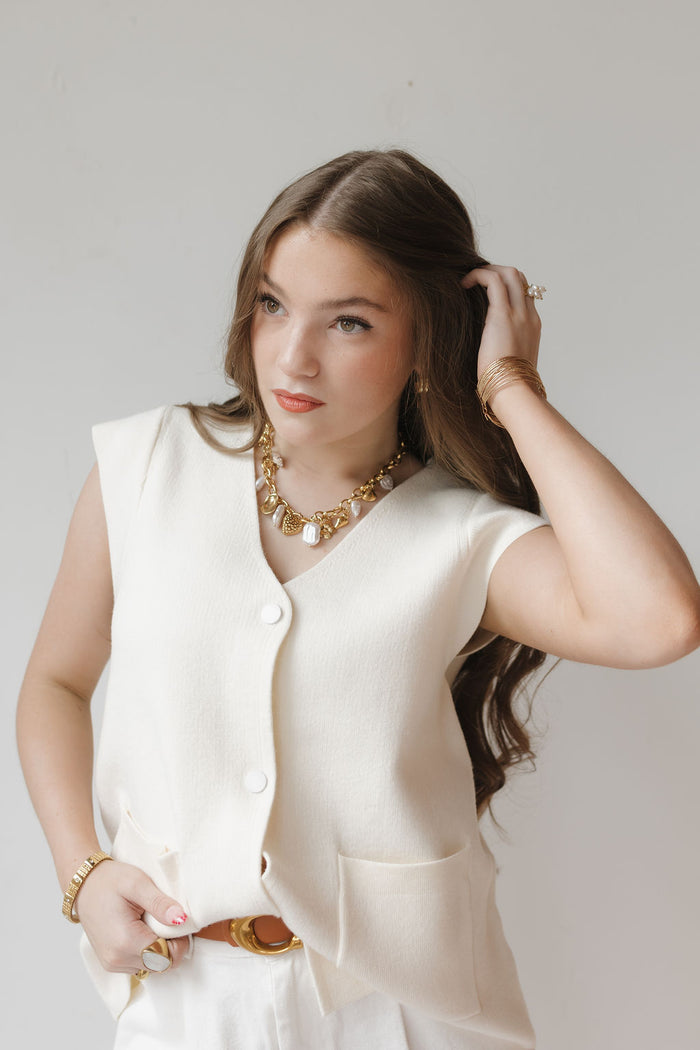 paula sweater vest