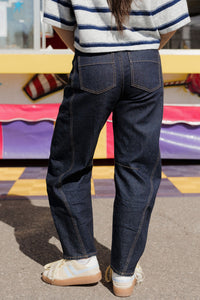 harper cropped barrel jeans