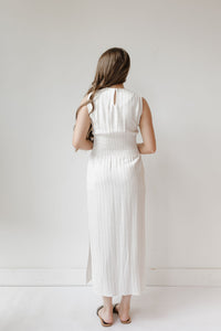 hunter striped dress