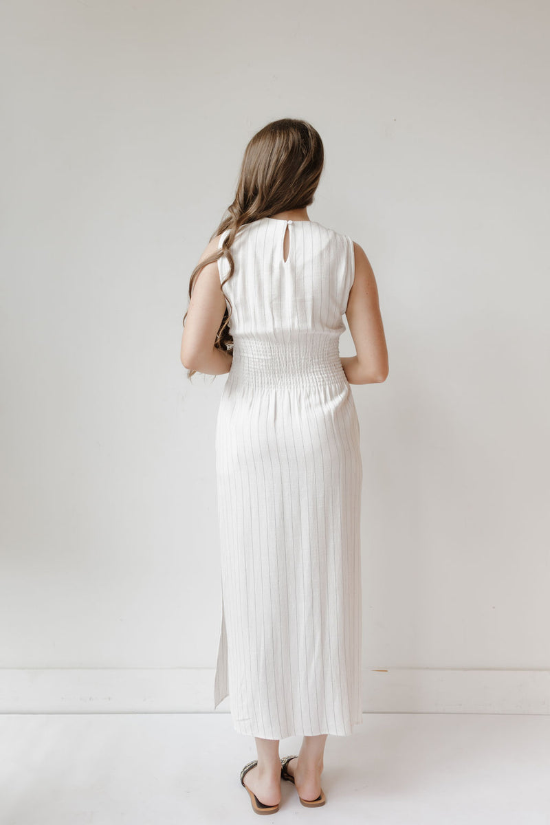 hunter striped dress
