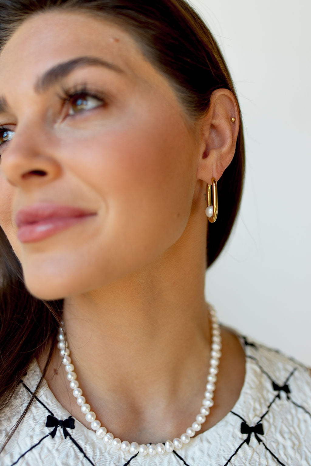 mode, contesa pearl hoops