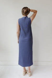 cider mock neck midi dress
