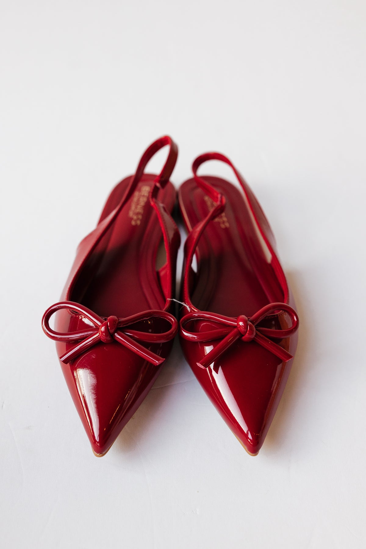 ruthie pointed-toe slingback flats