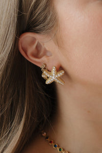 starfish earrings