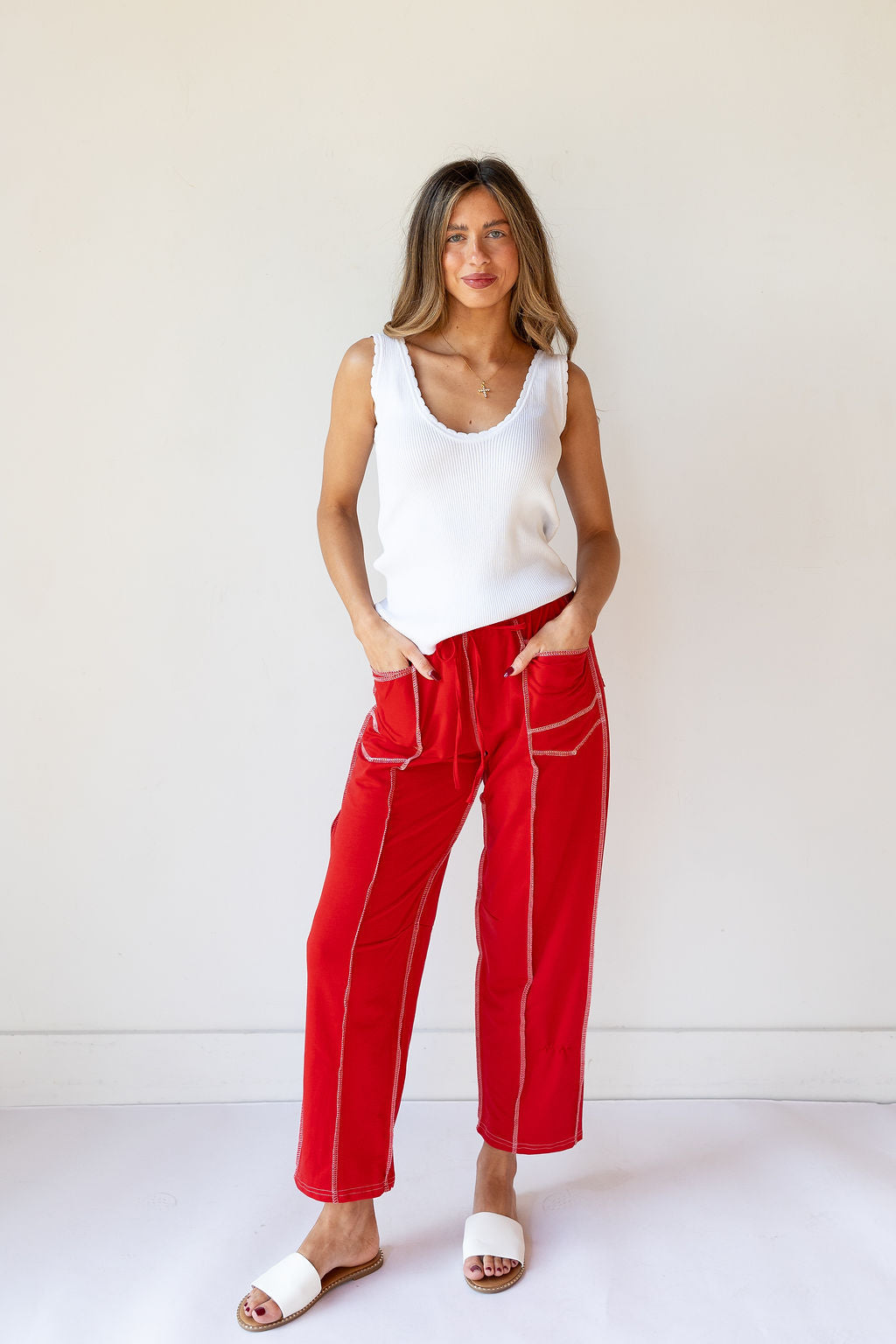 ellen barrel drawstring pants
