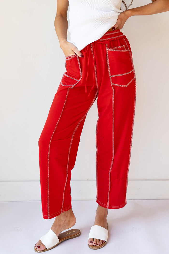 ellen barrel drawstring pants