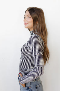 carrington striped turtle neck
