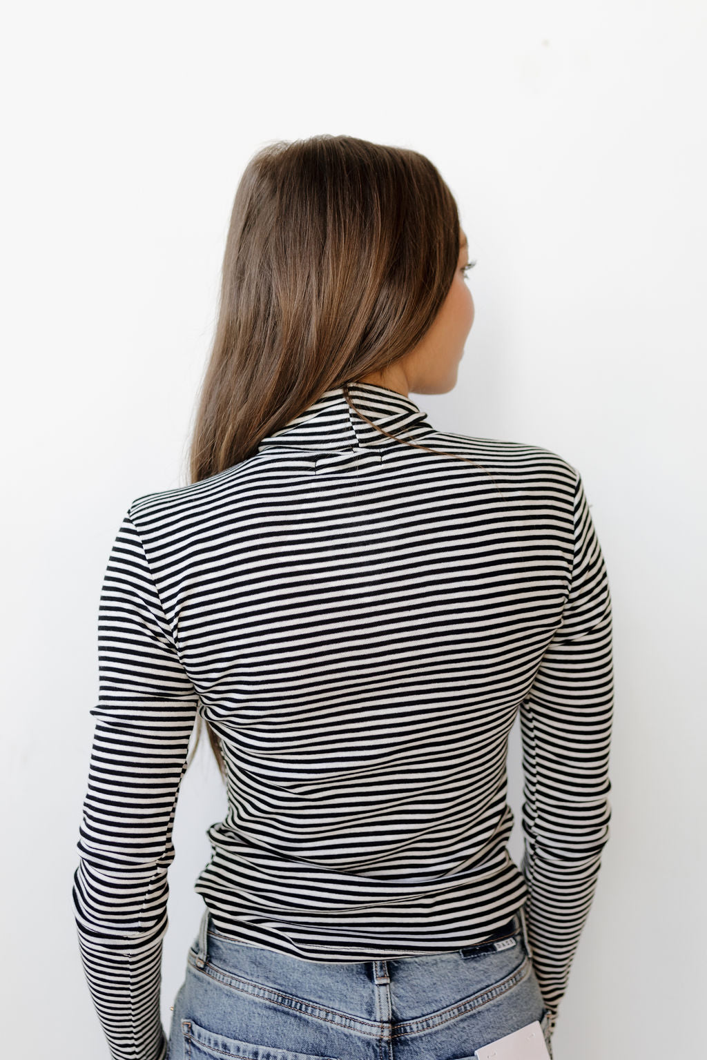 carrington striped turtle neck