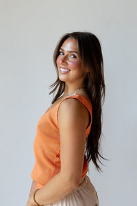 caytin scalloped tank top