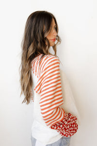 shepard patterned long sleeve