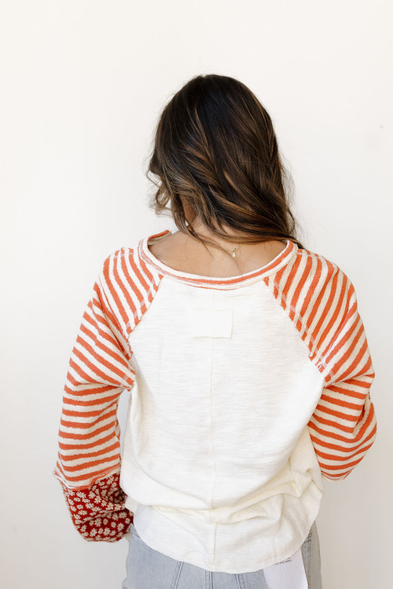 shepard patterned long sleeve