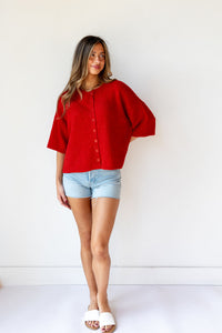 alison 3/4 sleeve cardigan