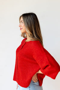 alison 3/4 sleeve cardigan