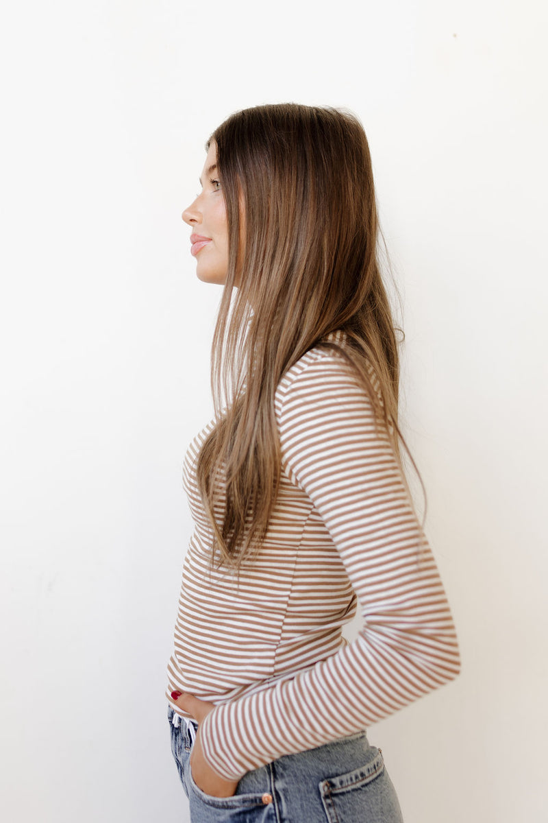 carrington striped turtle neck