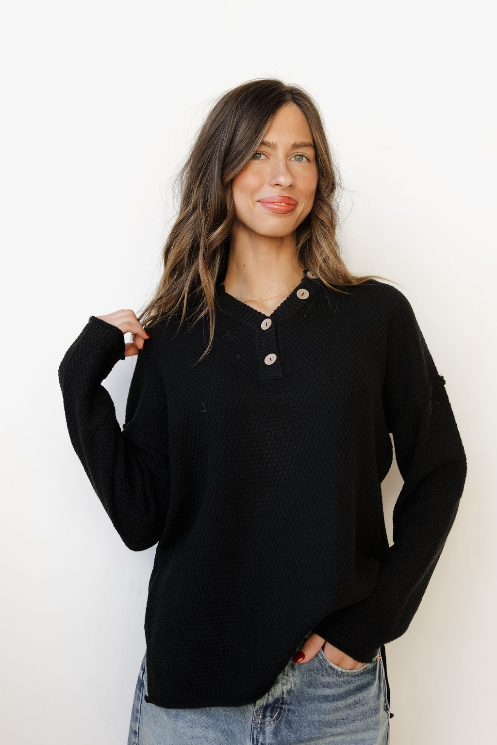 gracelynn henley top