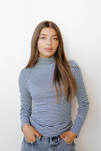 carrington striped turtle neck