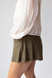 amara woven shorts