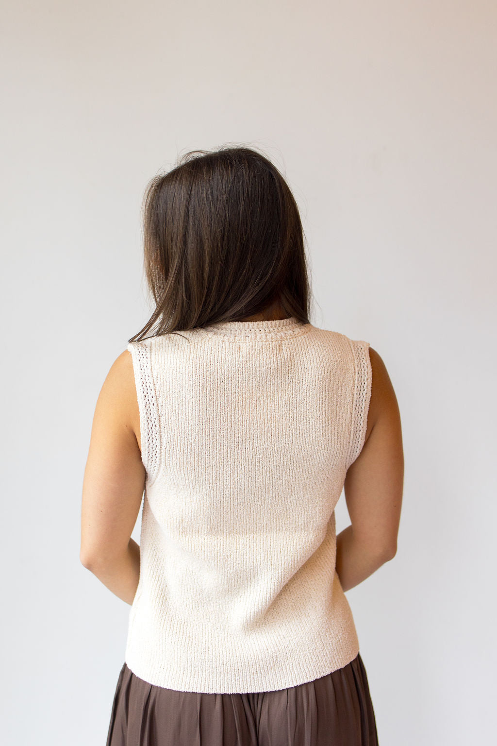 sonnie button down vest