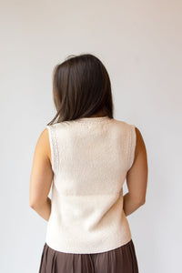 sonnie button down vest