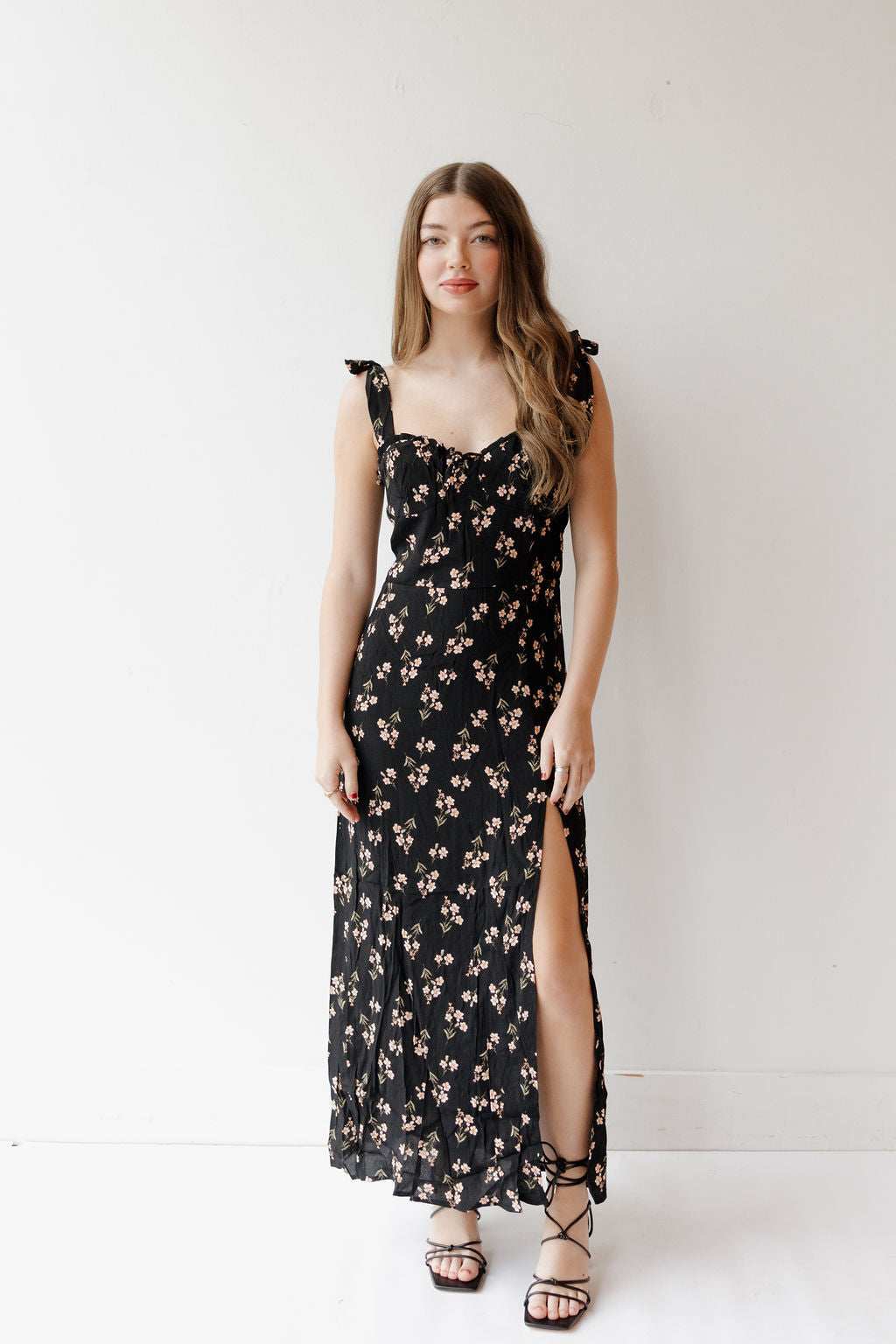 sweet heart midi dress