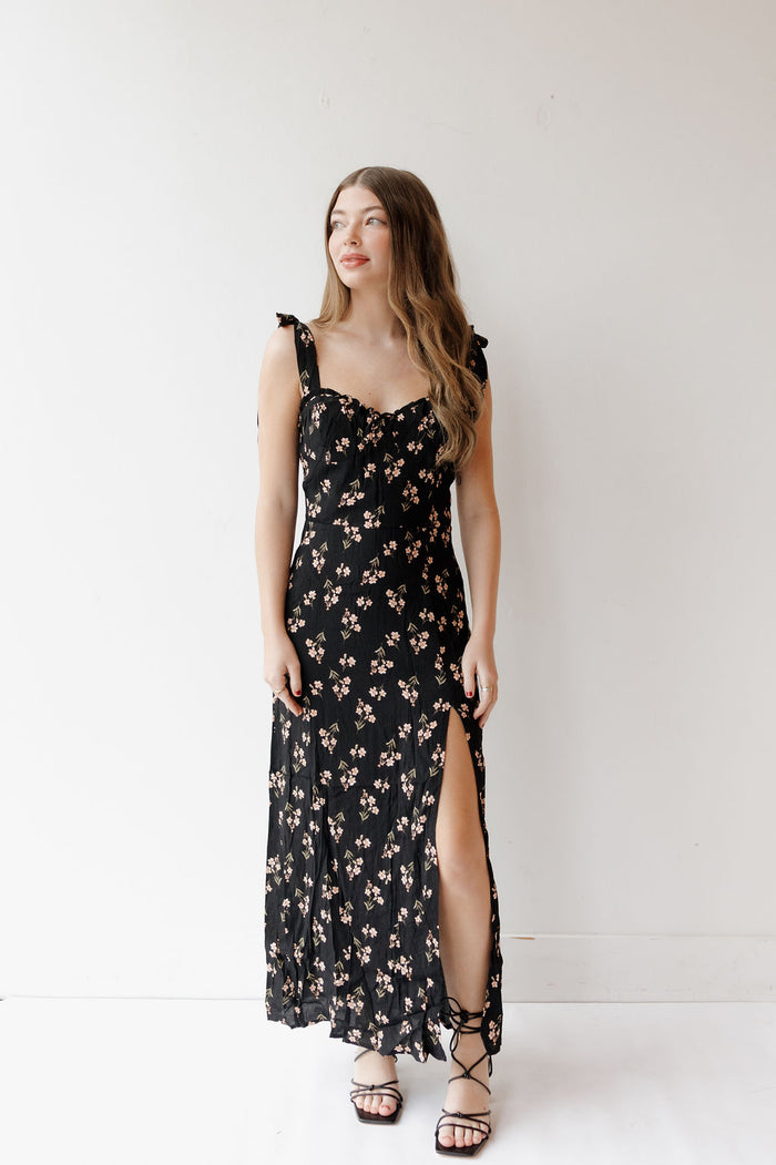 sweet heart midi dress