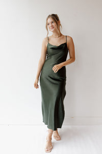 silky mermaid  dress