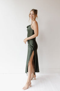 silky mermaid  dress