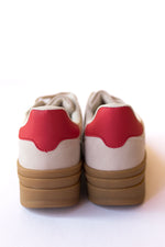 mode, topping platform sneakers