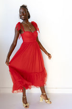 mode, sloane midi dress