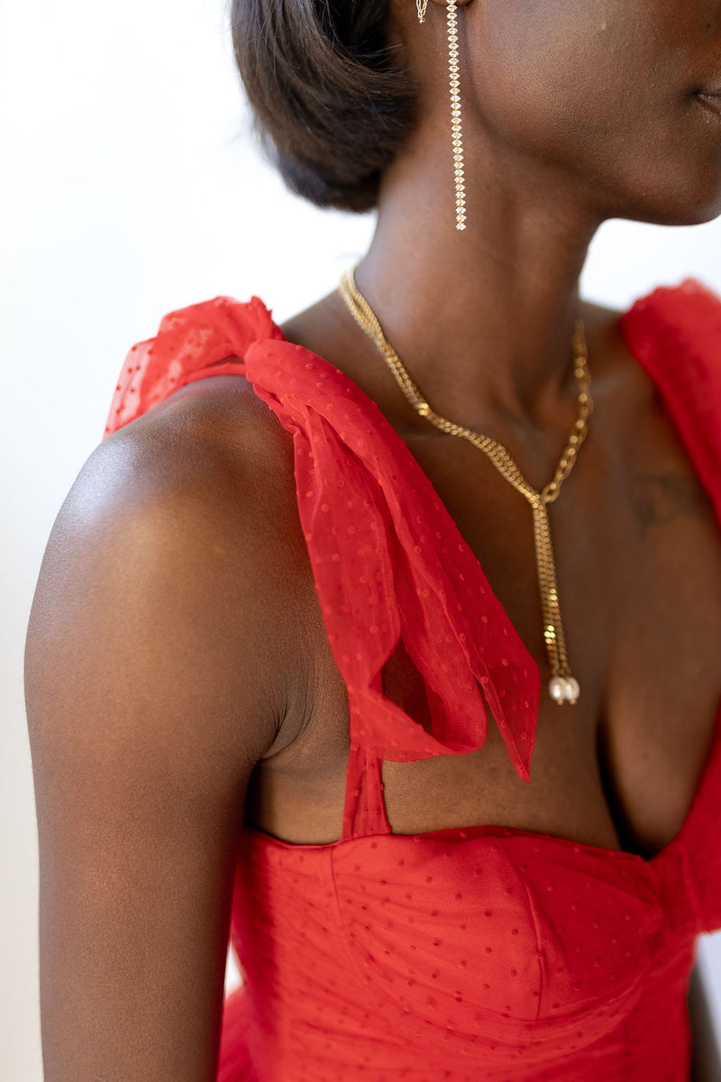 mode, sloane midi dress